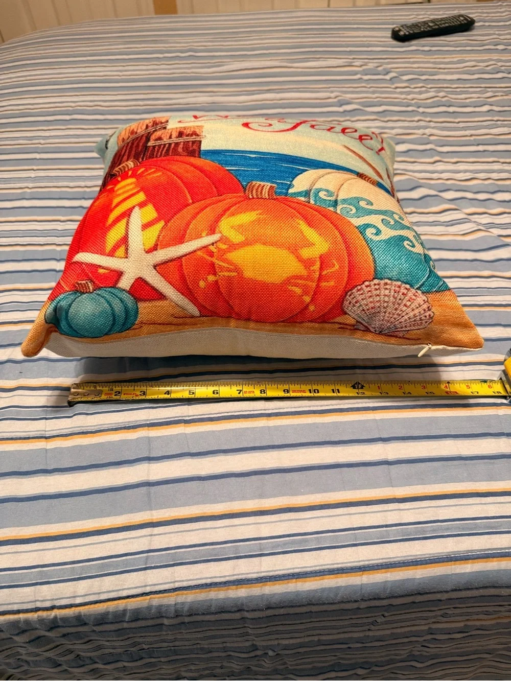 Welcome Fall Decorative Throw Pillow - Multicolor